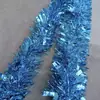 Atacado Decoração de Natal Transfronteiriça Fitas de Lantejoulas Folha Larga Tiras Coloridas Fitas de Lantejoulas para Árvore de Natal 2m Celebração de Casamento