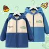 Bata para Niños, Mediana y Grande Chaqueta de Plumas para Niños Ropa Protectora, Otoño e Invierno Anti-Suciedad Ropa Exterior para Bebé de Guardería, Delantal para Niño Estilo Extranjero