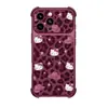 Cordón para teléfono con estampado de leopardo para funda de Apple 18pm iphone17 caricatura 15 nuevo modelo de mujer 16 lindo 14 exterior