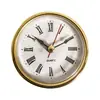 Diámetro de 36 mm Cabezal de Reloj Metálico Mini Reloj Insertable Reloj de Regalo Accesorios para Relojes Reloj de Pared de Aleación Reloj de Cuarzo