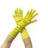 Guantes de protección solar de longitud media para verano, guantes para mujer adulta, guantes elásticos de colores largos de spandex, guantes de etiqueta