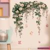 Festa de Aniversário Transfronteiriça Padrão de Galhos de Flores Desenho Animado Infantil Adesivos de Parede Jardim de Infância Quarto Infantil Decoração de Parede Pinturas Decorativas