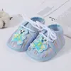 Nuevos zapatos para bebé de comercio exterior transfronterizo 0-12 meses zapatos para bebé 3-6-9 meses zapatos para niños zapatos de primavera y verano no se caen