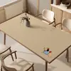 Novo Estilo Jogo Americano Impermeável e à Prova de Óleo, Protetor de Mesa de Couro Sem Lavagem, Jogo Americano para Mesa de Centro e Mesa de Escritório, Jogo Americano Resistente a Manchas e Desgaste, Toalha de Mesa
