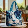 Modelo Nuevo 2026 Bolso de Hombro Acolchado de Algodón con Estampado Digital 3D de Moda para Tiendas Independientes Transfronterizas