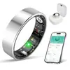 Anillo Inteligente Transfronterizo para Monitorización de Frecuencia Cardíaca, Oxígeno en Sangre, Salud del Sueño, Seguimiento de Ejercicio, Anillo Inteligente Impermeable