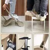 Silla de Comedor Minimalista Moderna para el Hogar con Respaldo, Engrosada para Mayor Comodidad, Adecuada para Estar Sentado por Mucho Tiempo, Taburete de Plástico, Estilo Nórdico, Popular en Línea, Silla para Mesa de Comedor Comercial