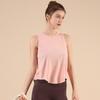 Blusa Esportiva de Verão em Rede de Flores para Corrida Solta de Secagem Rápida Respirável Roupa Fitness Emagrecedora Camiseta de Manga Curta para Dança Roupa de Yoga