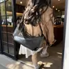 Bolso cruzado de hombro estilo coreano transfronterizo, nuevo modelo 2026, bolsa de albóndiga plisada vintage de gran capacidad, bolso casual versátil para el día a día