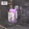 Caja de Almacenamiento de Papel de Cocina con Ventosa para Baño del Hogar Organizador de Rollos de Papel Higiénico sin Perforaciones