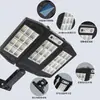 Lámpara de calle solar transfronteriza con inducción de cuerpo humano, lámpara plegable de pared para exteriores, control de luz, LED ajustable, lámpara de jardín