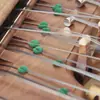 Accesorios Yangqin Clavijas Rodamientos de Bolas Carrito Mazo Tubo de Bambú Llave Almohadilla Silenciadora Puentes de Yangqin Tiras de Cobre Dediles Deslizantes