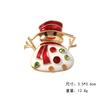 Broche de Natal Jóias Boneco de Neve Árvore de Natal Papai Noel Broche Cartoon Série de Natal Traje Liga Pin