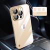 Nueva Funda Transparente Electrochapada 17 para iPhone 16 Pro Max, Funda Dura de PC Sin Marco Adecuada para Funda de Teléfono Apple 15