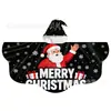 Capas de Natal Personalizadas de Fábrica para Adultos e Crianças, Fantasias de Performance para Festas de Fim de Ano, Capas com Chapéu Pontudo