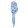 Pente Amazon com Furos para Massagem e Efeito Rebote com Cerdas de Javali, Pente para Modelar Cabelo com Volume no Topo, Pente para Modelar Cabelo Cacheado, Pente para Cachos