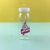 Botella de leche PET de 250 ml, botella para caramelos, rodajas de leche, fruta deshidratada