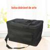 Bolsa de Tecido à Prova d'Água Caixa de Ferramentas Lona Dobrável Tinta Guache Caixa de Pintura Bolsa de Pintura Bolsa Portátil para Armazenamento de Maquiagem