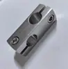 Conector em Forma de Cruz Clipe de Fixação de Pilar de Aço Inoxidável 304 Clipe em Forma de T Suporte de Eixo Óptico Clipe de Fixação de Sensor Fotoelétrico