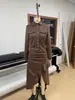 El más vendido de Amazon Otoño/Invierno 2026: Vestido Largo Europeo y Americano Estilo Slim Fit con Cremallera Cuello Alto Abertura