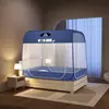 Fábrica de Origen Puede Personalizar y Vender al por Mayor Mosquiteros a Prueba de Polvo y Mosquitos de Grado Bebé para Uso Doméstico en Dormitorios, Estilo Yurta, con Tres Puertas