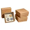 Caja de regalo personalizada con insignia, caja hecha a medida con tapa y base, pedido mínimo de 1 pieza, empaque creativo de alta gama, diseño e impresión gratuitos en lotes pequeños