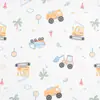 Capa para bolsa de roupas de algodão estampado, malha de algodão classe A para bebês, 300 peças, estampado, dupla face