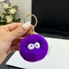 Llavero Colgante de Bola Pequeña de Piel de Conejo Ins Tendencia Peluche Bola Pequeña Decoración de Mochila Regalo Estilo Ins