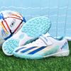 Sapatos de futebol para crianças novas de verão transfronteiriço fivela antiderrapante resistente ao desgaste fábrica em estoque de cabelos lisos sapatos de competição profissional