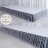 2025 Desfile de Casamento Borda de Gaze para Fundo de Teto Decoração de Borda de Gaze Borda de Tecido para Borda de Saia de Desfile Avental