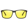 Gafas de Visión Nocturna para Conducir, Gafas Anti-Luces Altas para Hombres y Mujeres, Gafas de Sol Amarillas Antideslumbrantes 1701 para Ciclistas y Conductores