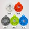 Embudo Plegable de Silicona de Grado Alimenticio, Embudo Pequeño Portátil, Embudo Grande para Vino, Embudo Multifuncional para Cocina, Embudo de Gran Calibre para Verter Aceite