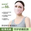 2026 Novo Modelo Máscara Facial Refrescante de Seda de Gelo Proteção UV ao Ar Livre Máscara Respirável de Proteção Solar Máscara Facial Feminina Atacado
