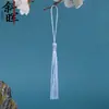 8cm Fleco Vertical Flecos Estilo Antiguo Sobre Rojo Empaque Marcapáginas Fleco Bolsita Colgante para Bolsas DIY Fabricante Venta al por Mayor