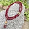 Atacado Pulseiras de Contas Redondas Bodhi de Dopamina, Contas Bodhi Oleosas e Brilhantes, Pulseiras Esculpidas na Raiz para Homens e Mulheres, Contas Budistas, Contas Redondas Bodhi