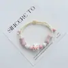 Pulsera de Cerámica Jingdezhen Nueva Historieta China Pulsera Boutique Venta al por Mayor Estudiante Joker Explosiones Puesto del Mercado Nocturno Pulsera
