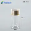 Fabricante de Botellas de Plástico Acrílico de 100cc, Botellas para Polvo de Tabletas, Botellas para Cápsulas de Cordyceps de Grado Alimenticio, Botellas para Suplementos de Salud de 40 Bocas