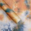 Papel de Seda Tie-Dye Flor de Amor Sete Cores Flor de Tinta Papel de Presente Fenghua Flor Artesanal DIY Loja de Flores Papel de Presente Floral