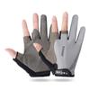 Guantes de Pesca para Hombre, Protección Solar para Exteriores, Transpirables, Antideslizantes, Resistentes al Desgaste, Dedos Índice y Medio Expuestos, Adecuados para Pesca en Mar, Pesca con Señuelo, Captura de Peces y Ciclismo
