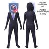 Halloween Skibidi5 Body Disfraz Mono Niños Traje de Cosplay Monitor Vs Hombre del Inodoro