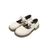 Nuevos Zapatos Infantiles de Otoño 2026 para Niñas Pequeñas, Elegantes Zapatos de Princesa, Zapatos Individuales de Cuero de Moda Estilo Coreano para Niñas 6350