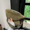 Riñonera Deportiva Transfronteriza para Mujer 2024 Nueva Elegante Sencilla Riñonera para Mujer Bolso de Pecho para Chicas Japonesas Coreanas Nicho Retro Bolso de Pecho