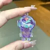 Mini Botella de Arena con Forma de Corazón Llavero Líquido Polvo de Amor Colgante Disco Duro Pequeño Colgante Accesorios de Inyección de Aceite de PVC