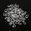 Colgante de Cristal Imitación Jade Forma de Gota de Agua Pétalo Colgante DIY Hecho a Mano Vidrio Checo Estilo Antiguo Materiales para Accesorios de Cabello Venta al por Mayor