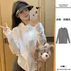 Ropa de Protección Solar para Mujer 2026 Verano Nuevo Estilo Holgado Seda de Hielo Transpirable Versátil Delgado Cárdigan Chaqueta Protectora Solar Top