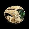 Anillo de diamantes de circonita esmeralda de moda retro de alta gama para mujer, de lujo exagerado, para compromiso, estilo europeo y americano, superventas transfronterizo