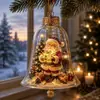 Novo design portátil da Amazon Cena Festiva Mini Iluminada formato Sino de Natal brilhante