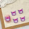 Accesorios de Arte para Uñas de Dibujos Animados de Mickey Lindos Sanrio Tridimensionales Kulomi Pato Donald Resina DIY Accesorios para Usar en Uñas