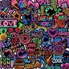 62 Pegatinas de Neón, Coloridas y Creativas, para Fundas de Teléfono, Diarios, Escritorios, Maletas y Álbumes de Fotos