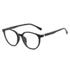 2026 Novos Armações de Óculos Artísticas Fashion Redondas Estilo Retrô Coreano, Óculos Transparentes e Versáteis Que Podem Ser Equipados com Lentes de Grau